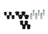 For 1998-2011 Ford Mazda Leaf Spring and Shackle Bushing Kit Rear