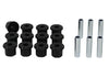 For 1967-1987 Chevrolet GMC Leaf Spring and Shackle Bushing Kit Rear