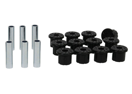 For 1967-1987 Chevrolet GMC Leaf Spring and Shackle Bushing Kit Rear