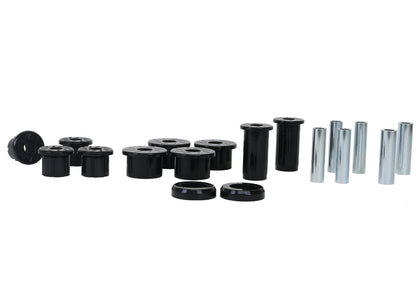 For 1982-2004 Chevrolet GMC Leaf Spring and Shackle Bushing Kit Rear