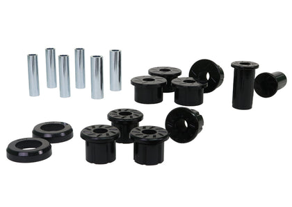 For 1982-2004 Chevrolet GMC Leaf Spring and Shackle Bushing Kit Rear