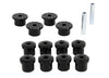 For 1967-1969 Chevrolet Pontiac Rear Leaf Spring Bushings Multi Leaf Rear