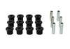 For 1967-1987 Chevrolet GMC Rear Leaf Spring and Shackle Bushing Kit Rear