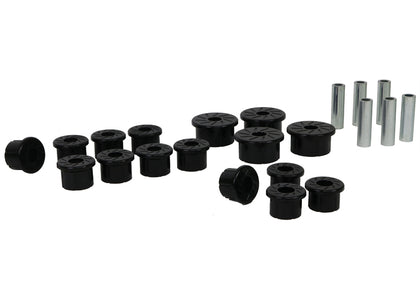 For 1994-2002 Dodge Rear Leaf Spring (2.5 Wide) and Shackle Bushing Kit