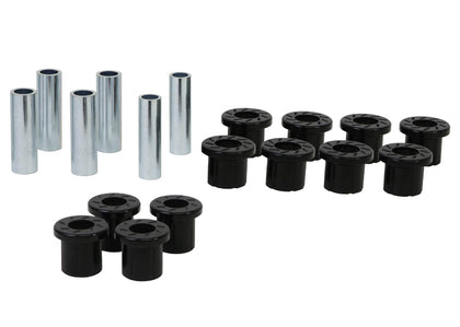 For 1965-1977 Ford Rear Leaf Spring and Shackle Bushing Kit Rear