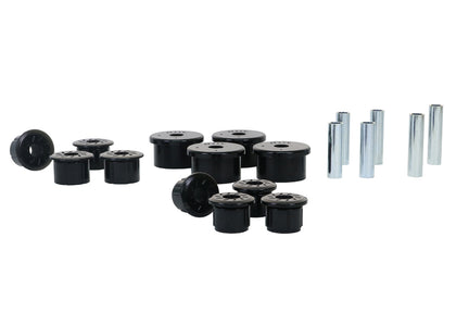 For 1984-1993 Jeep Rear Leaf Spring and Shackle Bushing Kit Rear