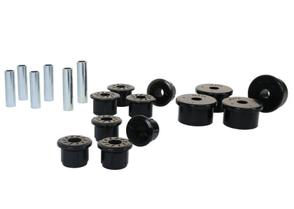 For 1984-1993 Jeep Rear Leaf Spring and Shackle Bushing Kit Rear