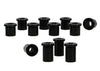 For 1979-1985 Toyota Leaf Spring and Shackle Bushing Kit Front
