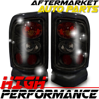 For 1994-2001 Dodge Ram Altezza Style Black Housing Smoke Lens Tail Lights Lamps