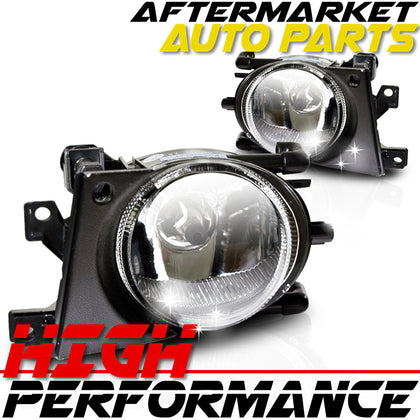 For 2001-2003 BMW 5 Series E39 OE Style Clear Lens Bumper Fog Lights Lamps Kit