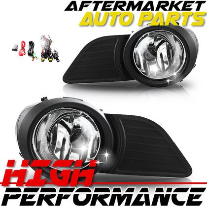 For 2010-2015 Toyota Sienna Fog Light(Wiring Kit Included) Clear