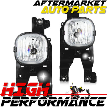 For 2008-2009 Ford F-350 Fog Light(Wiring Kit Included) Clear