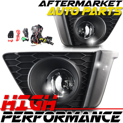 For 2014-2015 Honda Fit Fog Light(Wiring Kit Included) Clear