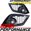 Clear Lens Black Bezel Fog Light Lamps Kit With Wiring Fits 2016 Scion iM