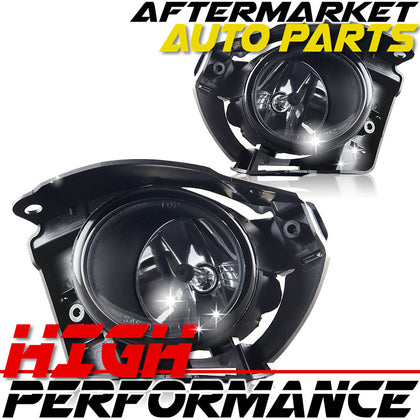 Clear Lens Black Housing Fog Light Lamps Kit With Wiring Fits 14-15 Nissan Juke