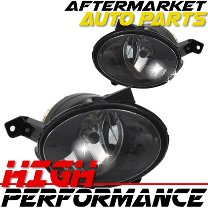 Clear Lens Replacement Fog Light Lamp Pair For Volkswagen Jetta Eos Golf Beetle