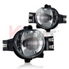 For 2002-2009 Dodge Ram Clear Lens Chrome Housing Fog Lights Lamps