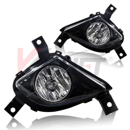For 2008-2011 BMW 3-Series Fog Light Clear