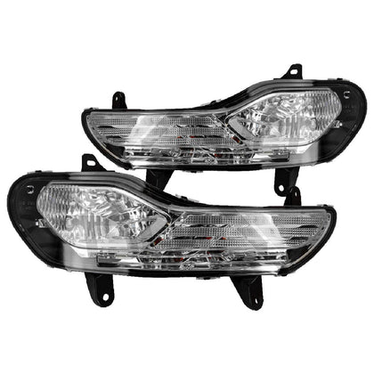 For 2013-2016 Ford Escape Fog Lights Clear