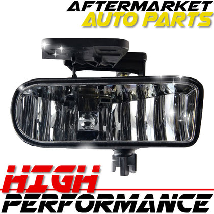 Right Passenger Side Clear Lens Fog Light Housing For 99-02 Sierra 00-06 Yukon