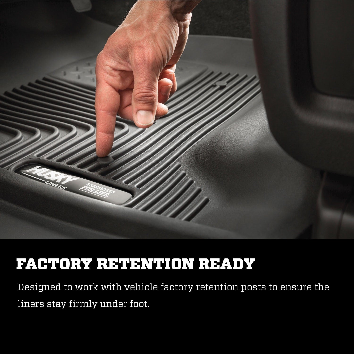 Husky Liners 55961 X-act Contour Floor Liner Fits 21-22 Bronco